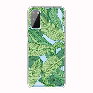 Gumový kryt TPU pro Samsung Galaxy A41 - Banana Leaf