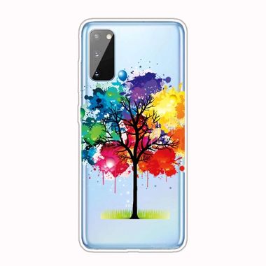 Gumový kryt TPU pro Samsung Galaxy A41 - Oil Painting Tree