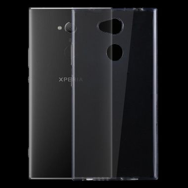 Gumový kryt Transparent na Sony Xperia L2 - priesvitná