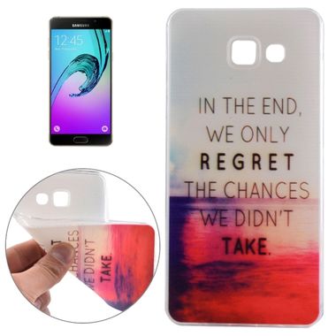 Gumový kryt Words Hang Over the Sea na Samsung Galaxy A5 (2016)
