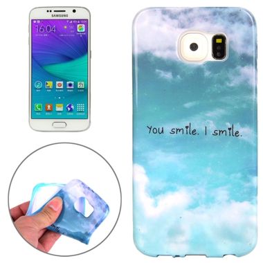 Gumový kryt You Smile na Samsung Galaxy S6 Edge