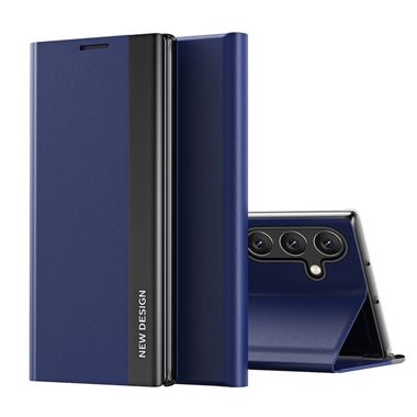 Knížkové pouzdro Adsorption na Samsung Galaxy A24 - Tmavě modrá