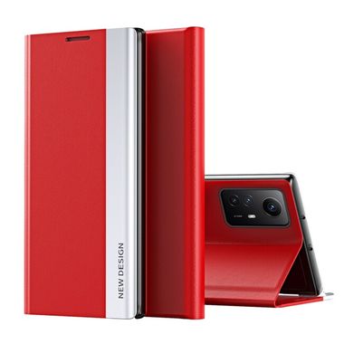 Knížkové pouzdro ADSORPTION na Xiaomi Redmi Note 12S - Červená