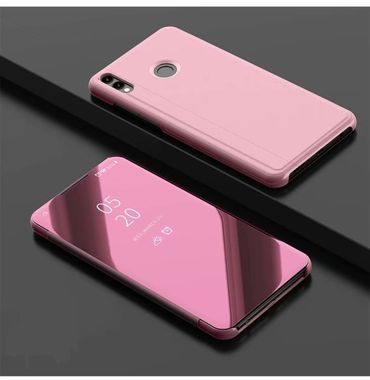 Knižkové pouzdro  Electroplating Mirror na Xiaomi Redmi Note 7 - pink