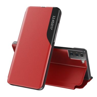 Knižkové puzdro SIDE DISPLAY pro Samsung Galaxy S23 5G - Červená