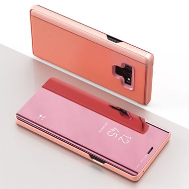 Knižkové pouzdro Zrcadlo na Samsung Galaxy Note 9- Rose Gold