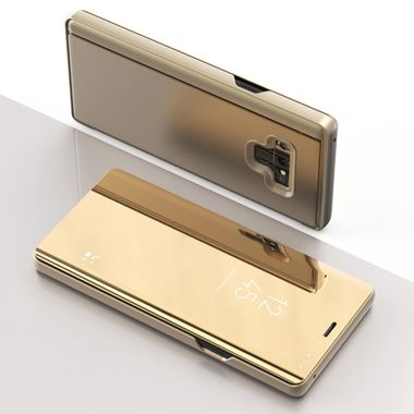 Knižkové pouzdro Zrcadlo na Samsung Galaxy Note 9- zlatá