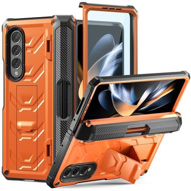 Kryt Machine Armor Shockproof Samsung Galaxy Z Fold4 - Oranžová