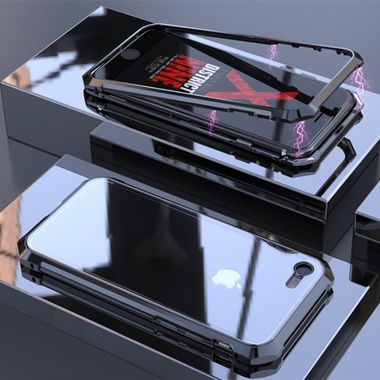 Magnetic Metal  kryt na iPhone7/ iPhone 8- černá