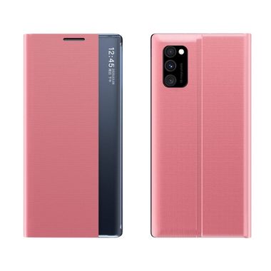 Magnetic Metal puzdro na Samsung Galaxy A31 - Ružový