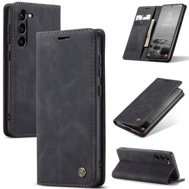 Multifunkční peněženkové pouzdro CaseMe Flip na Samsung Galaxy S24 Plus 5G - Černá