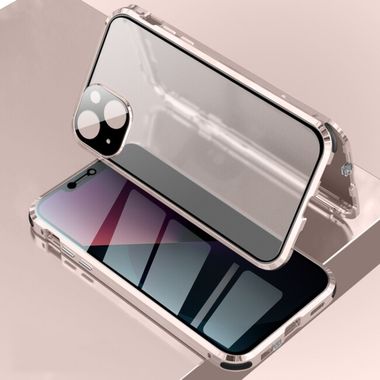 Oboustranný Plastový kryt na iPhone 13 Mini - Ružová