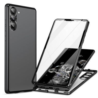 Oboustranný Plastový kryt pro Samsung Galaxy S24 Plus 5G - Černá