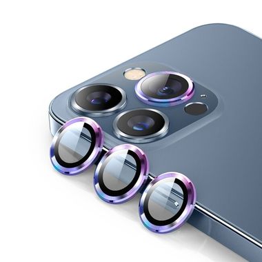 Ochranné sklo ENKAY na zadní kameru 9H + 0.3 mm pro iPhone iPhone 14 Pro / 14 Pro Max - Colorful