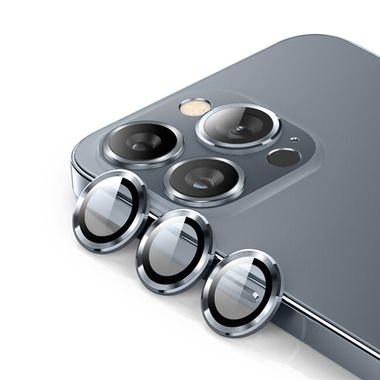 Ochranné sklo ENKAY na zadní kameru 9H + 0.3 mm pro iPhone iPhone 14 Pro / 14 Pro Max - Graphite Grey