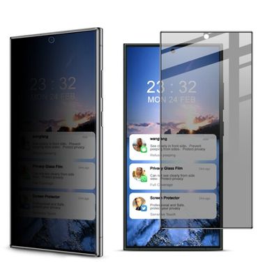 Ochranné sklo IMAK Anti-spy pro Samsung Galaxy S24 Ultra 5G