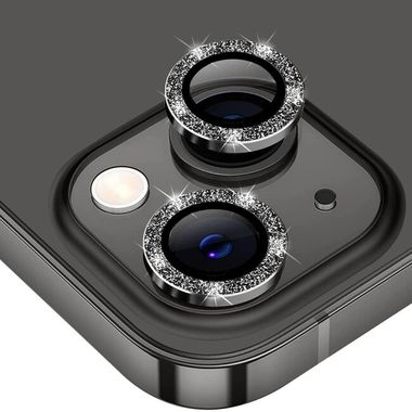 Ochranné sklo na kameru pro telefón iPhone 14 - Černá