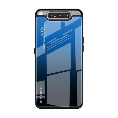 Ochranné Sklo na zadní část Samsung Galaxy A80 - Modrý