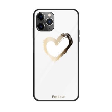 Ochranné sklo na zadní stranu telefonu pro iPhone 11 - Golden Love