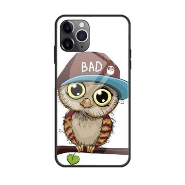 Ochranné sklo na zadní stranu telefonu pro iPhone 11 - Owl