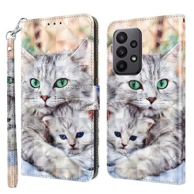 Peněženkové 3D pouzdro pro Samsung Galaxy A24 - Two Loving Cats