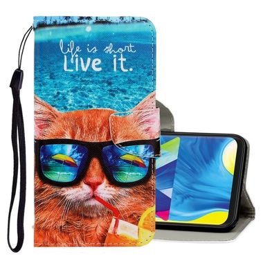 Peňeženkové 3D pouzdro na Samsung Galaxy A30 - Underwater Cat