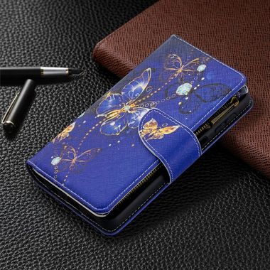 Pěneženkové 3D pouzdro pro Samsung Galaxy A32 5G - Purple Butterfly