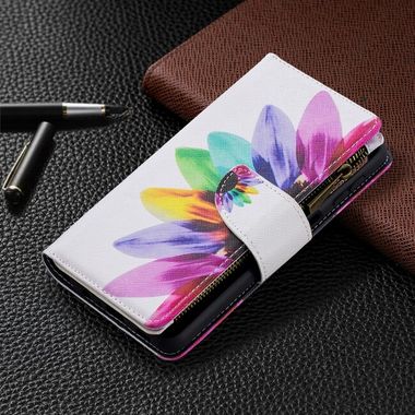 Pěneženkové 3D pouzdro pro Samsung Galaxy A32 5G -Sun Flower