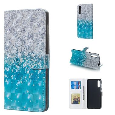 Peněženkové kožené 3D pouzdro na Samsung Galaxy A50 - Moře a písek