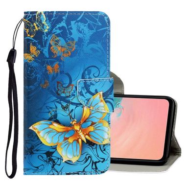 Peněženka 3D pouzdro pro Samsung Galaxy A51- Jade Butterfly