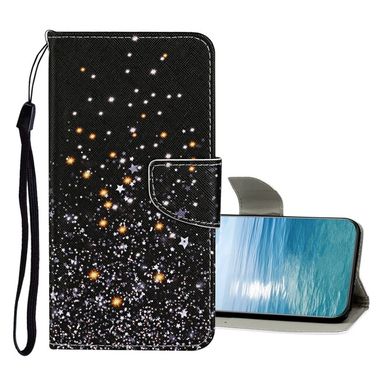 Peňeženkové kožené pouzdro COLORED na Samsung Galaxy A23 5G - Černé nebe