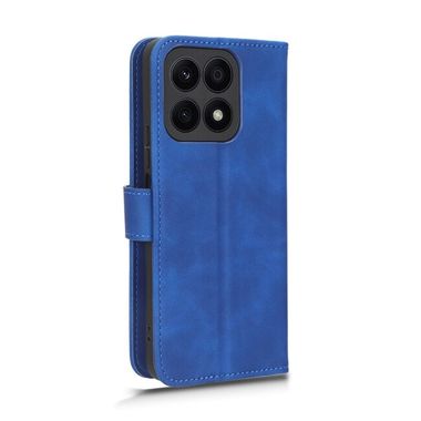 Peněženkové kožené pouzdro Magnetic Flip na Honor X8a - Modrá