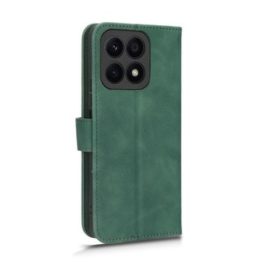 Peněženkové kožené pouzdro Magnetic Flip na Honor X8a - Zelená