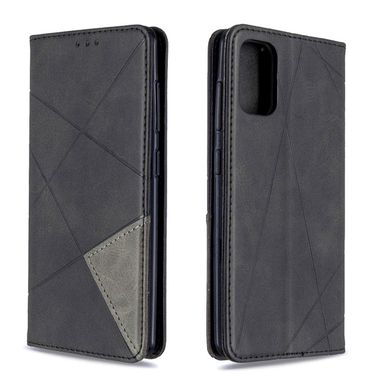 Peněženkové kožené pouzdro pro Samsung Galaxy A41-Čierny