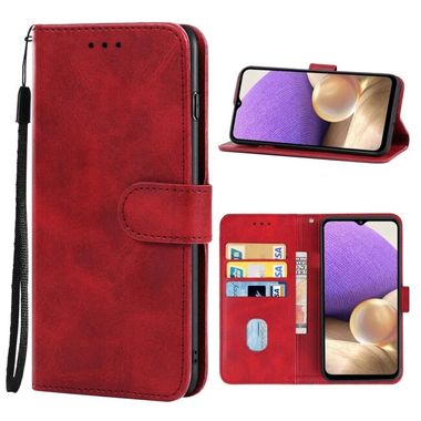 Peneženkové kožené pouzdro na Samsung Galaxy A33 5G - Červená