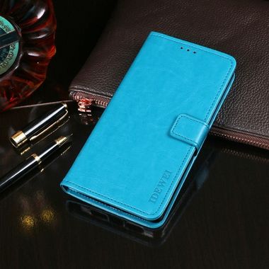 Peněženka kožené pouzdro pro Samsung Galaxy M21 -Svetlo Modrá