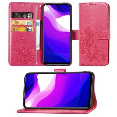 Peňaženkové kožené puzdro na Xiaomi Mi 10 Lite - Flowers Rose