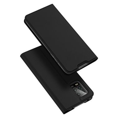Peněženka kožené pouzdro pro Xiaomi Mi 10 Lite Zoom - černá