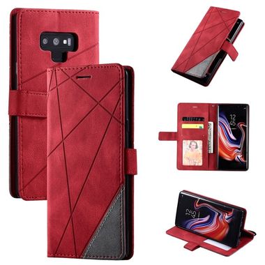 Peněženkové Kožené pouzdro SKEEN FEEL pro Samsung Galaxy Note 9- Červená