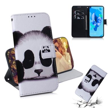 Peňaženkové púzdro3D Painting Pattern na Huawei Honor 20-Panda