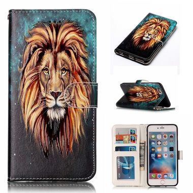 Pěneženkové pouzdro Lion na iPhone 6 Plus