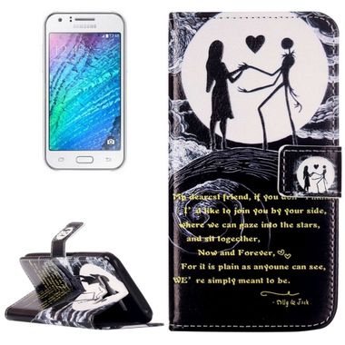Pěneženkové pouzdro Lovers on the Moon na Samsung Galaxy J5