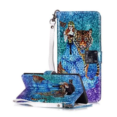 Pěneženkové pouzdro Magic 3D  na  Samsung Galaxy Note 9-Beauty and Tiger