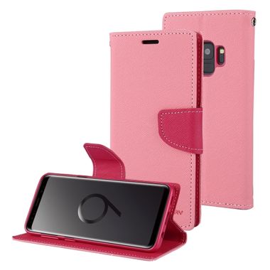 Pěneženkové pouzdro MERCURY na Samsung Galaxy S9 - ružová