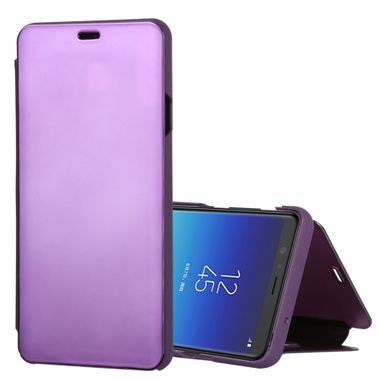 Pěneženkové pouzdro Mirror na Huawei Nova 3- fialová