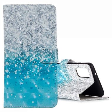 Peněženkové pouzdro na Samsung Galaxy S20 - 3D Pattern - Sea Water Sand