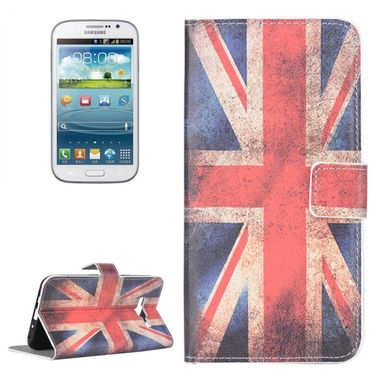 Pěneženkové pouzdro Retro UK Flag na Samsung Galaxy J5