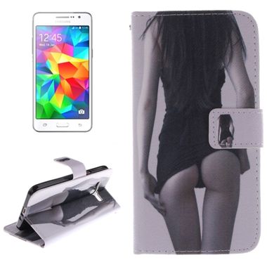 Pěneženkové pouzdro Sexy Girl na Samsung Galaxy Grand Prime
