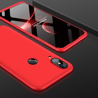 Plastové puzdro GKK na Huawei Nova 3- červená