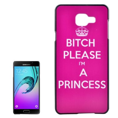 Plastový kryt Bitch Please I am a Princess na Samsung Galaxy A3 (2016)